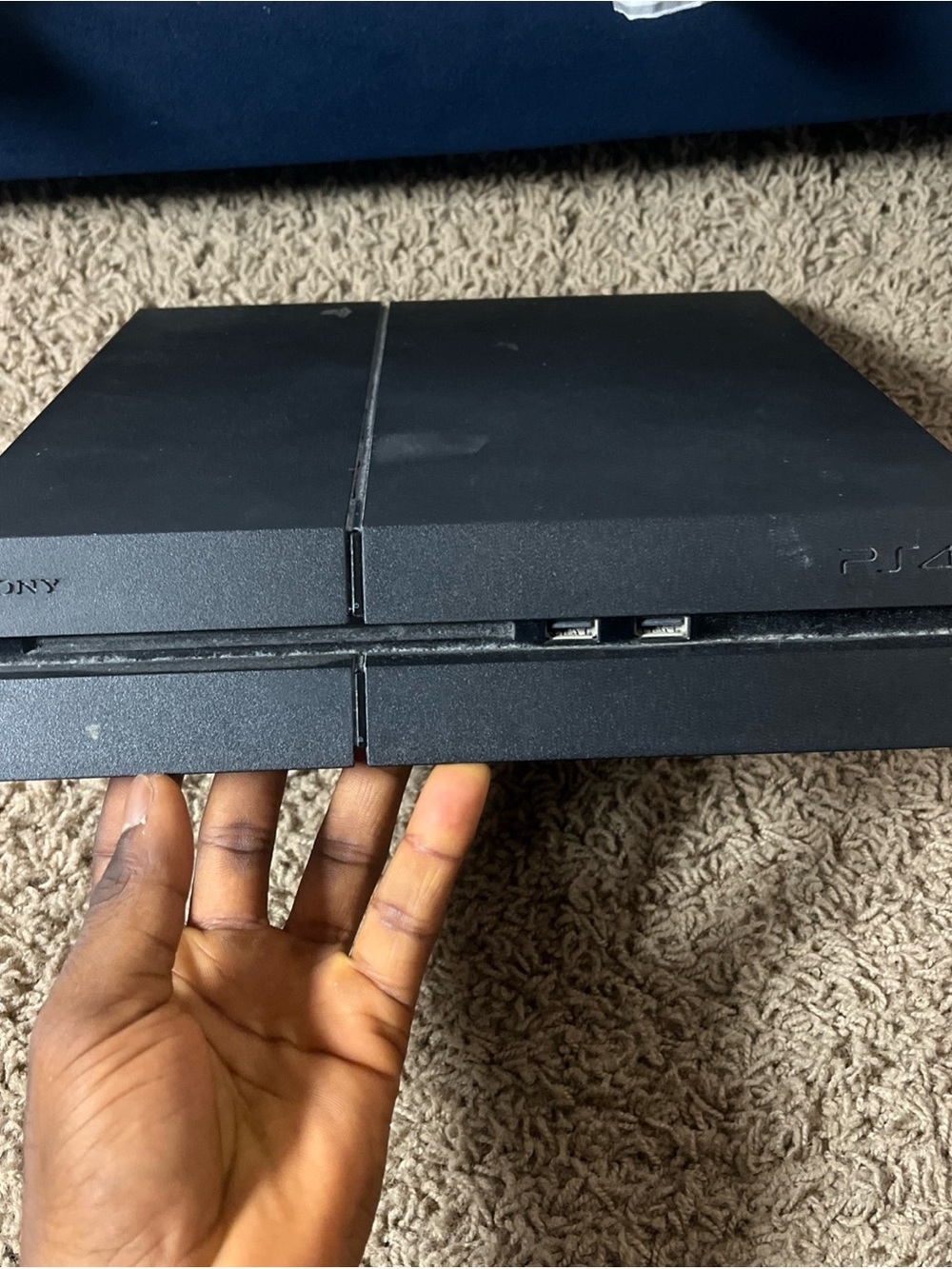 Sony PS4 Slim Matte Black Gaming Console